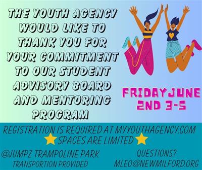 New Milford Youth Agency: Jumpz Field Trip